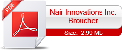 Nair Innovations Inc., Broucher